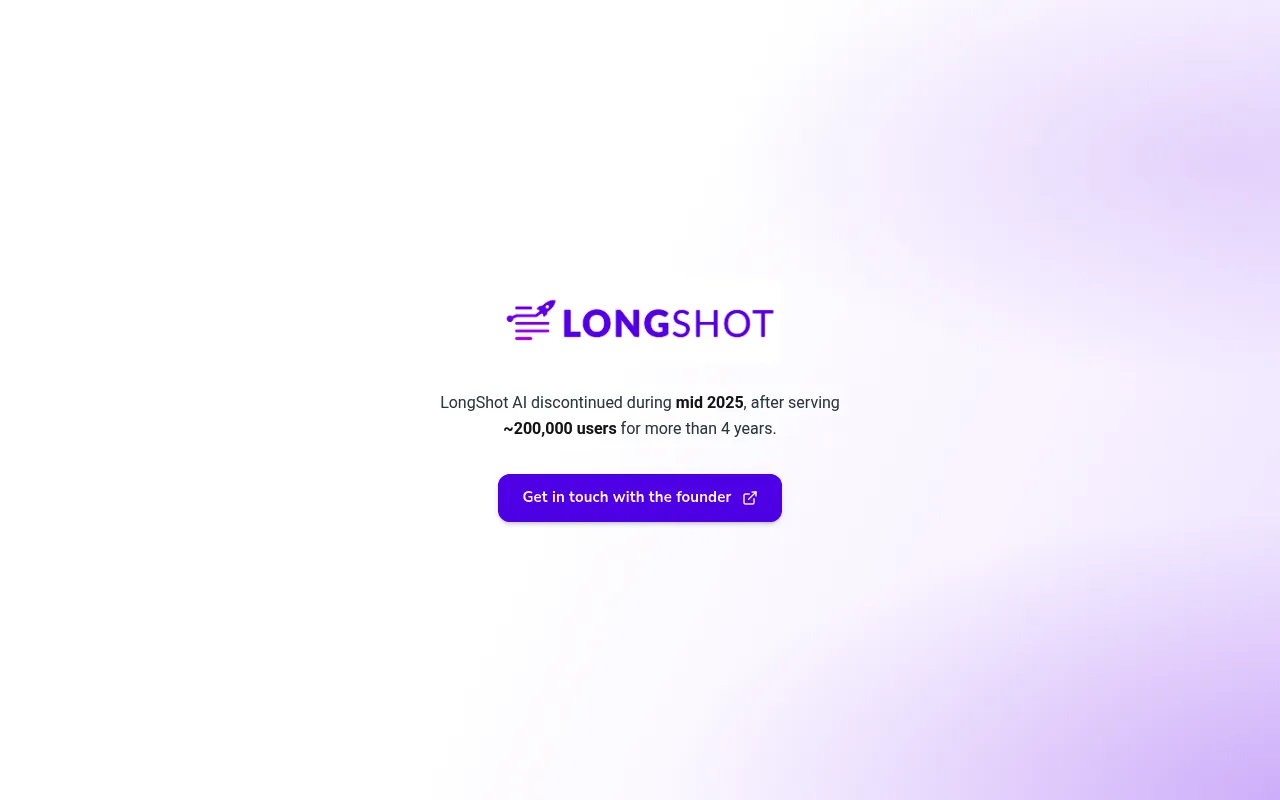 Náhled nástroje LongShot