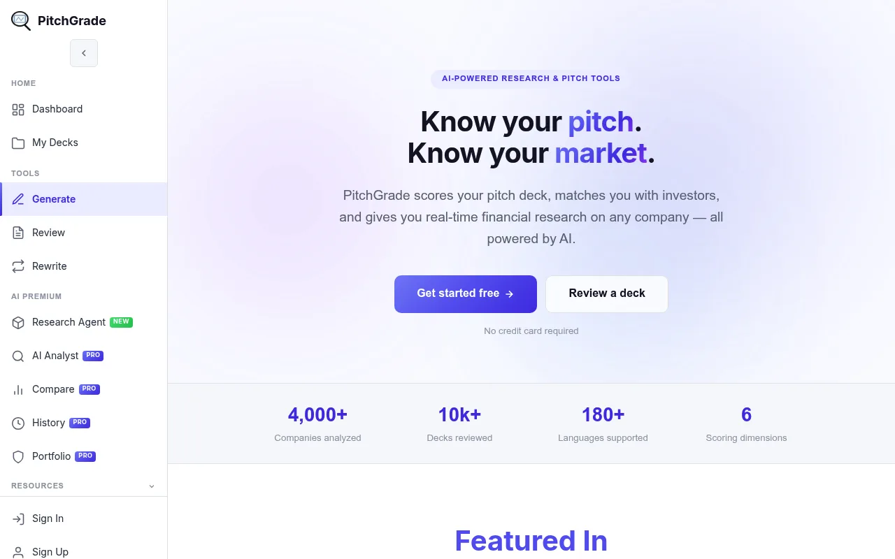 Náhled nástroje Pitchgrade
