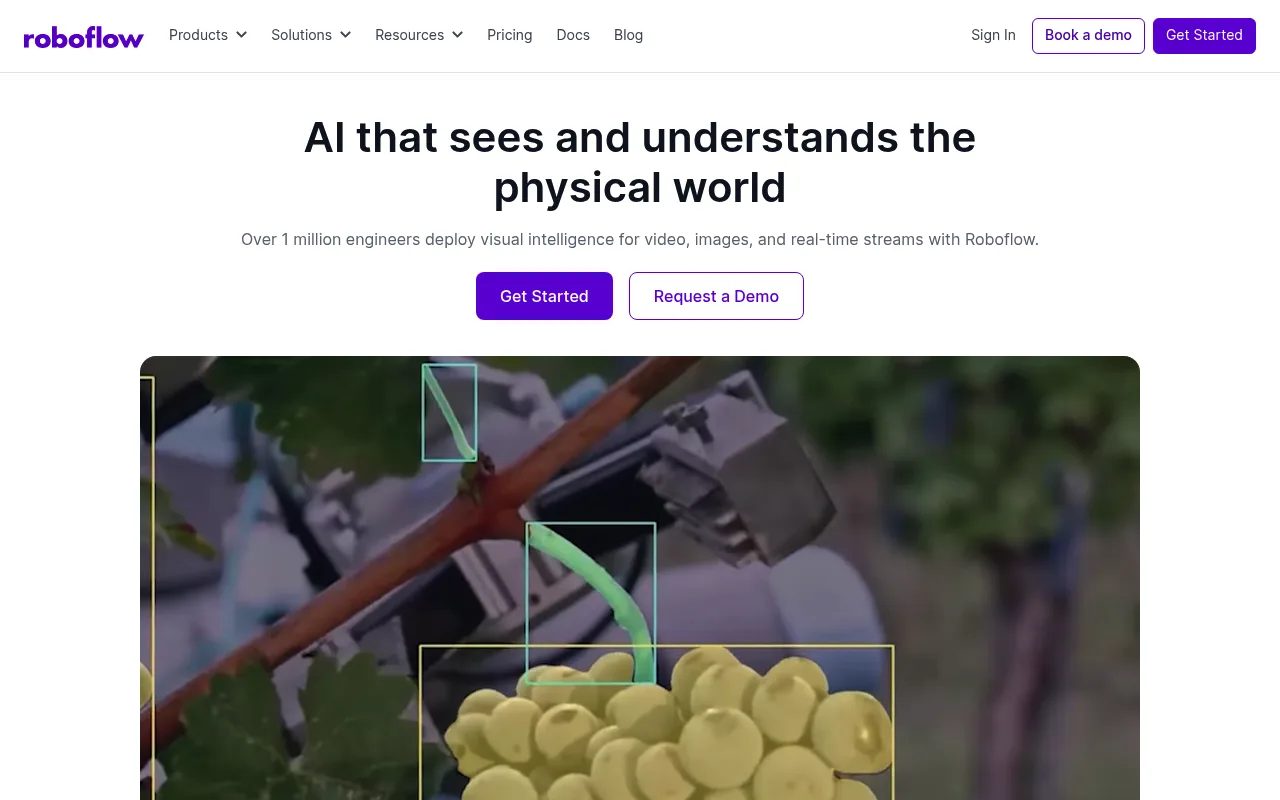 Náhled nástroje Roboflow